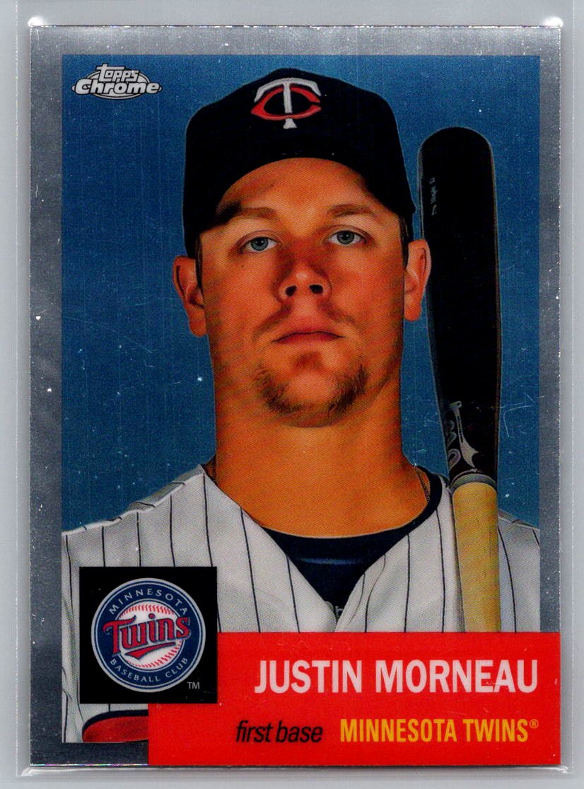 2022 Topps Chrome Platinum Anniversary #453 Justin Morneau