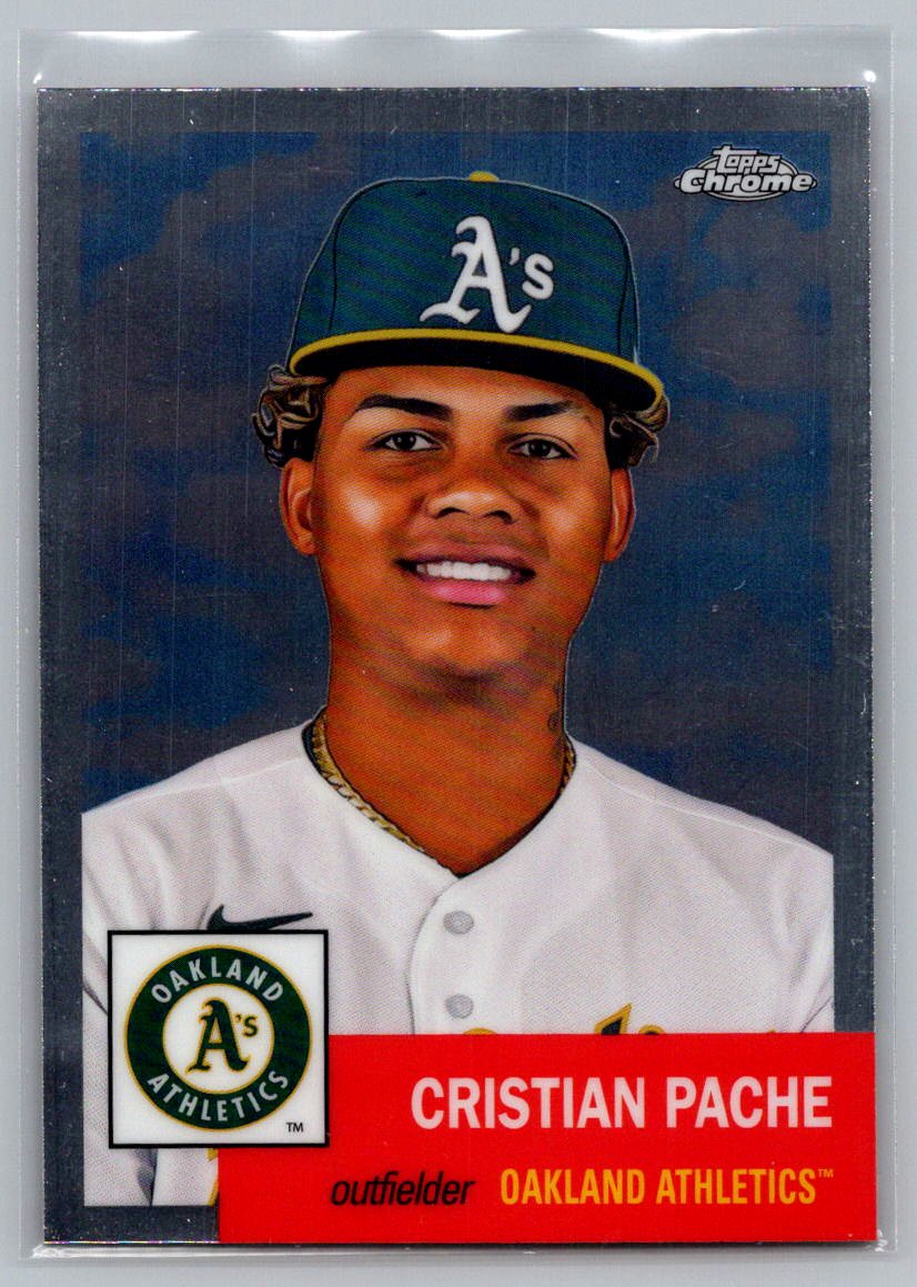 2022 Topps Chrome Platinum Anniversary #485 Cristian Pache