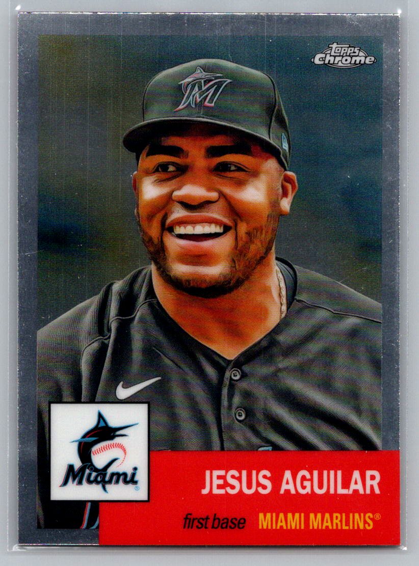 2022 Topps Chrome Platinum Anniversary #484 Jesus Aguilar