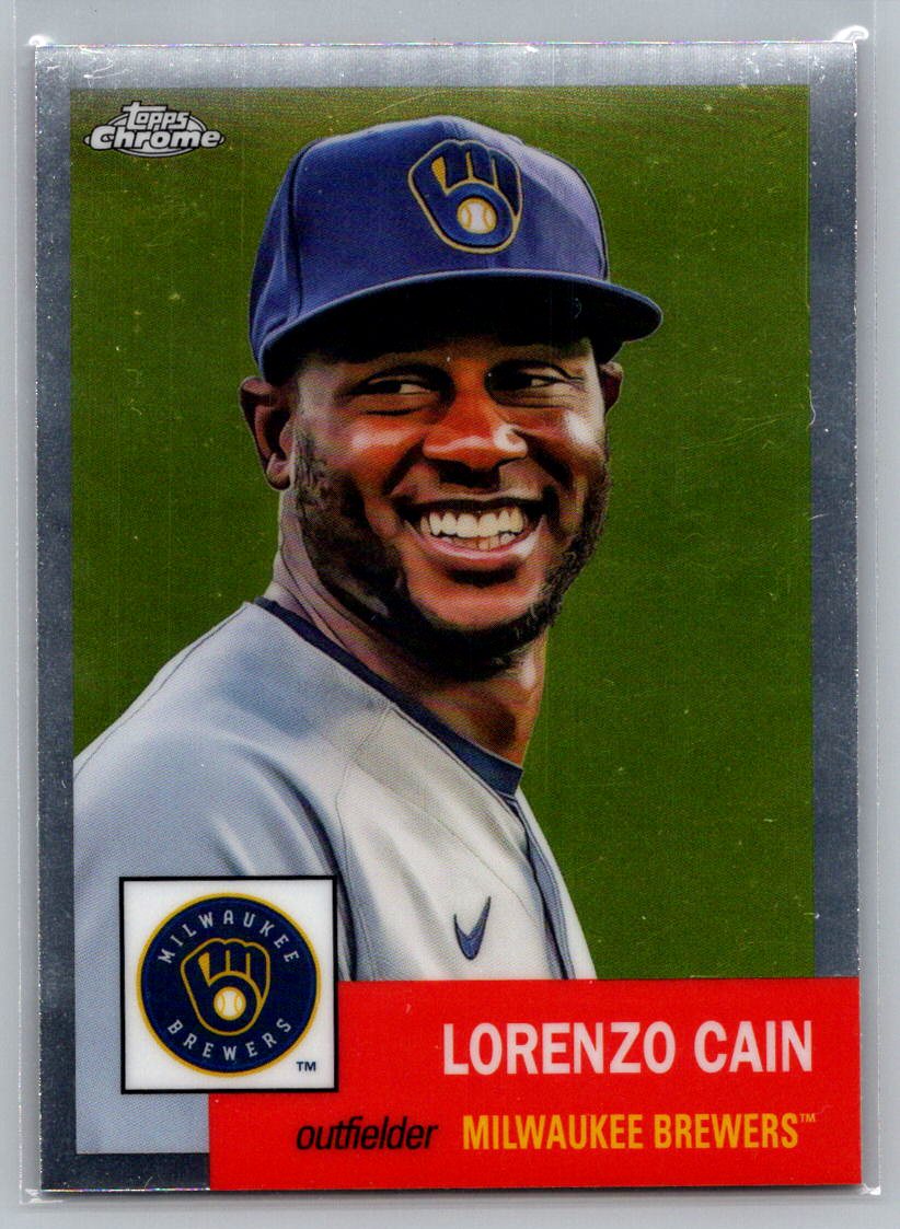 2022 Topps Chrome Platinum Anniversary #480 Lorenzo Cain