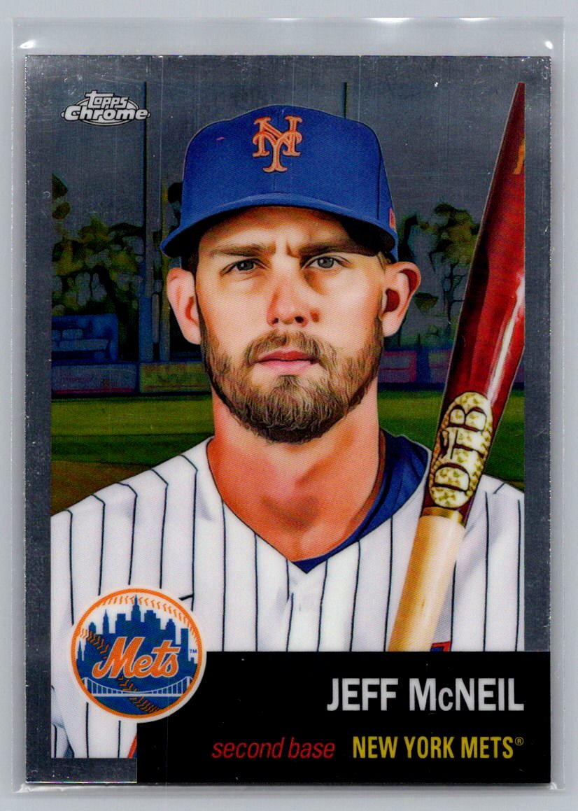 2022 Topps Chrome Platinum Anniversary #468 Jeff McNeil