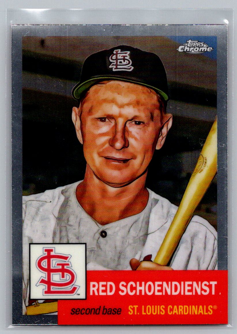 2022 Topps Chrome Platinum Anniversary #428 Red Schoendienst