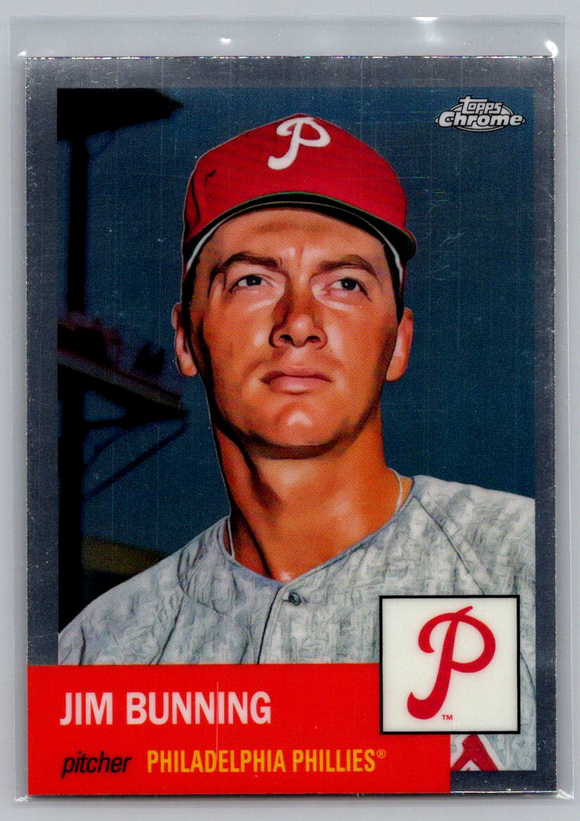 2022 Topps Chrome Platinum Anniversary #415 Jim Bunning