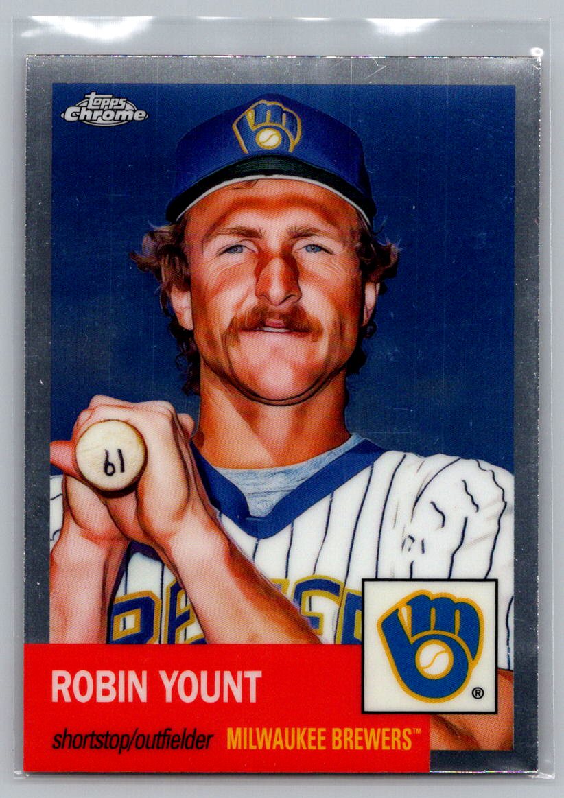 2022 Topps Chrome Platinum Anniversary #409 Robin Yount