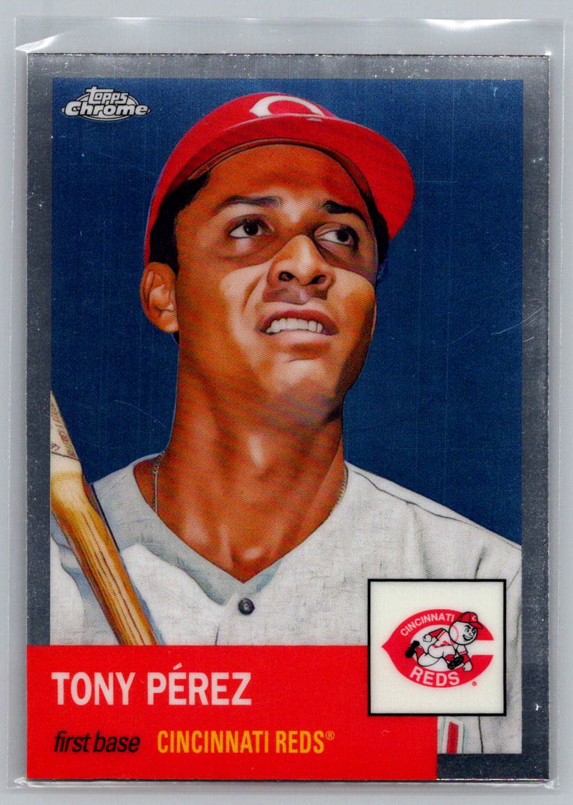 2022 Topps Chrome Platinum Anniversary #411 Tony Pérez
