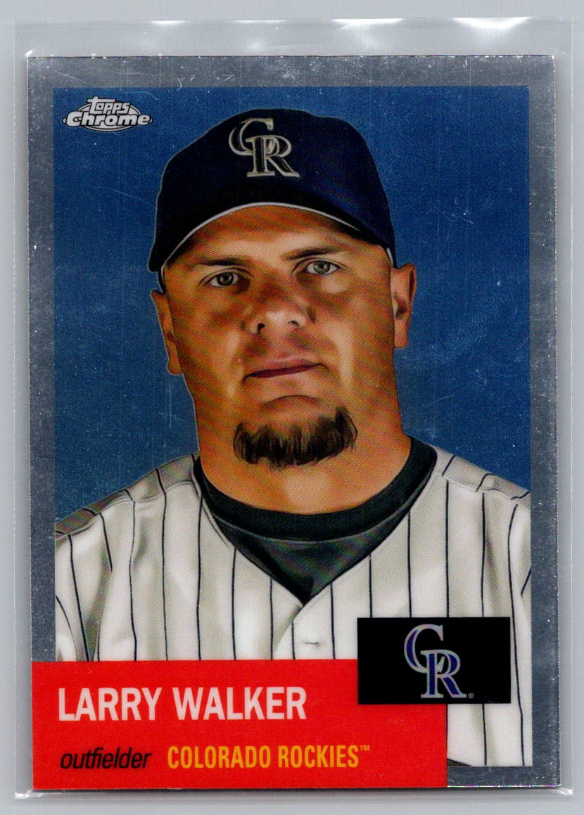 2022 Topps Chrome Platinum Anniversary #412 Larry Walker