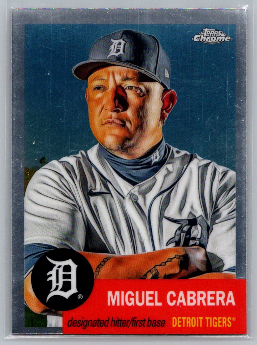 2022 Topps Chrome Platinum Anniversary #389 Miguel Cabrera