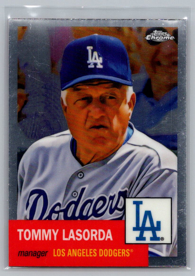 2022 Topps Chrome Platinum Anniversary #356 Tommy Lasorda