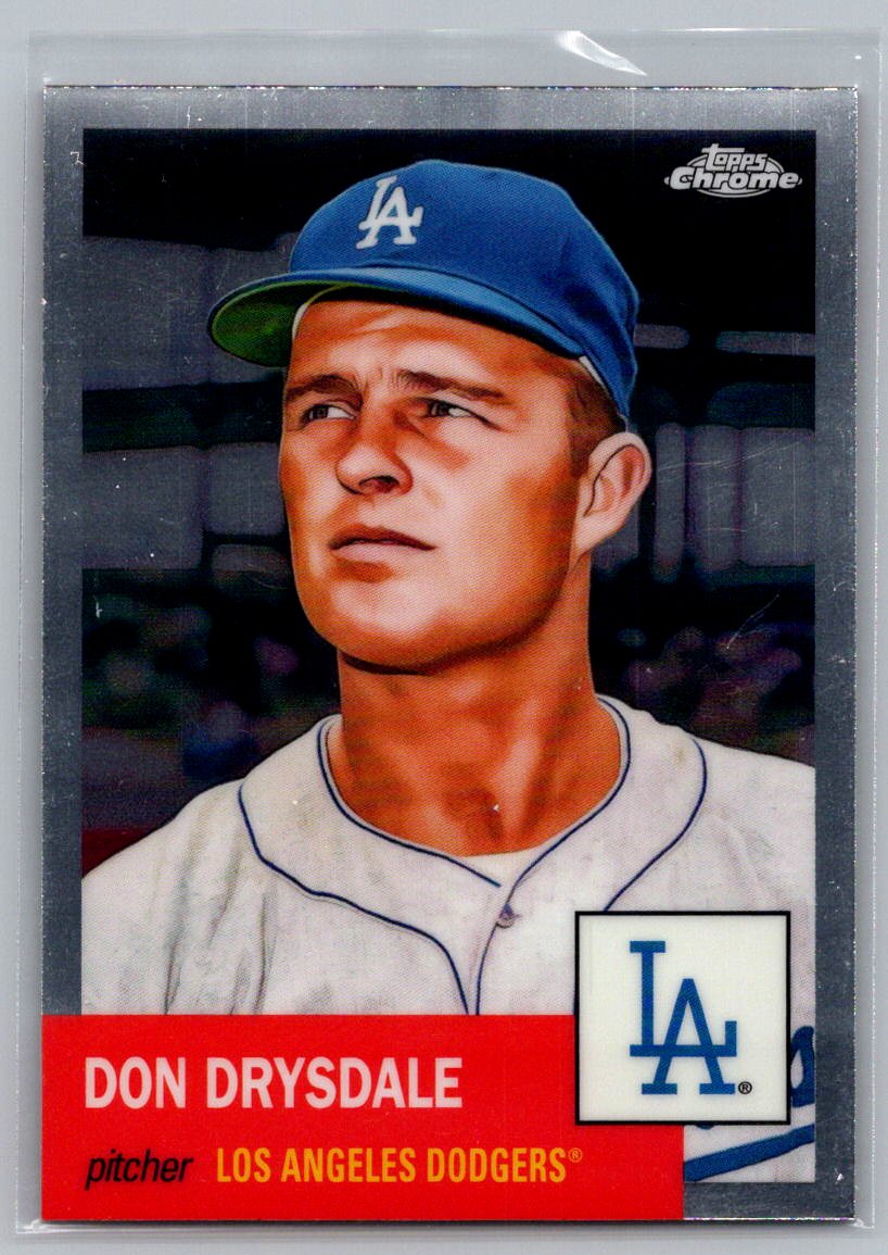 2022 Topps Chrome Platinum Anniversary #335 Don Drysdale