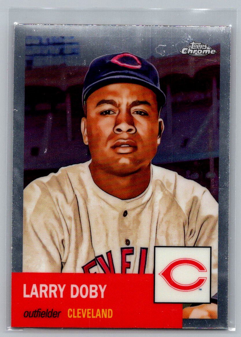 2022 Topps Chrome Platinum Anniversary #270 Larry Doby