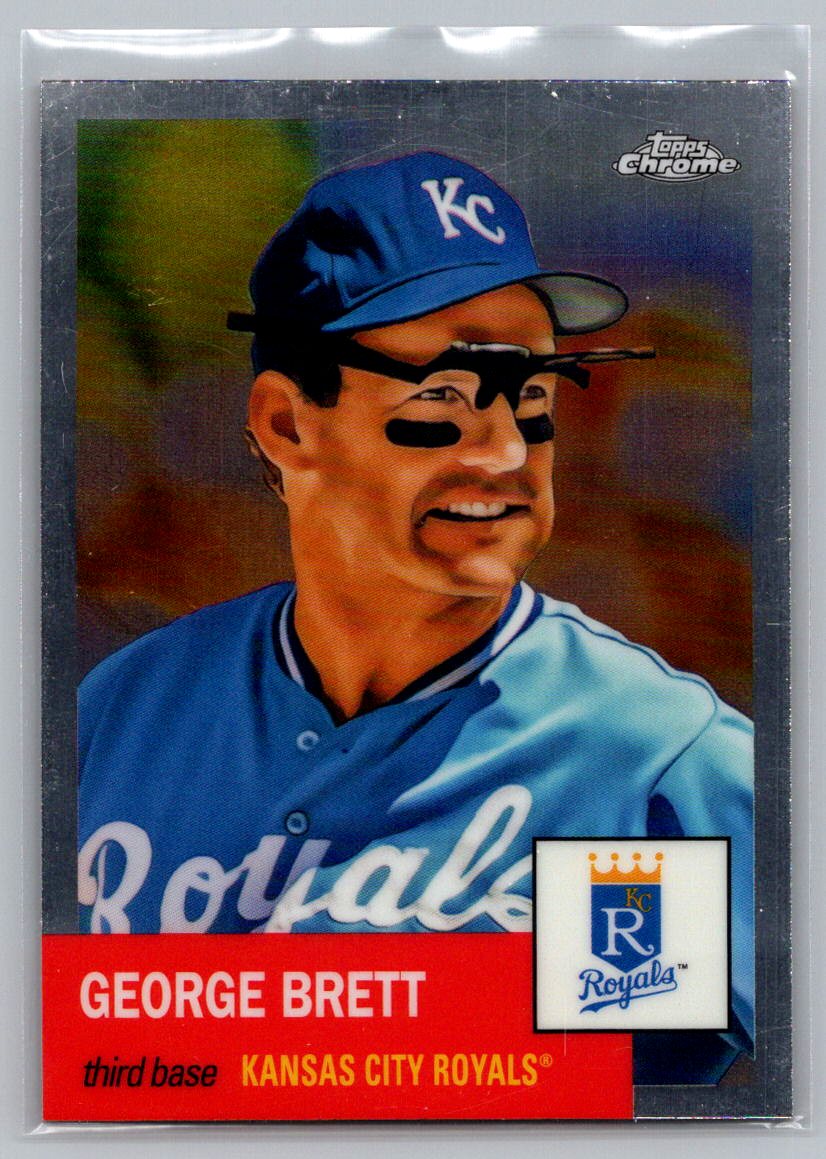 2022 Topps Chrome Platinum Anniversary #5 George Brett