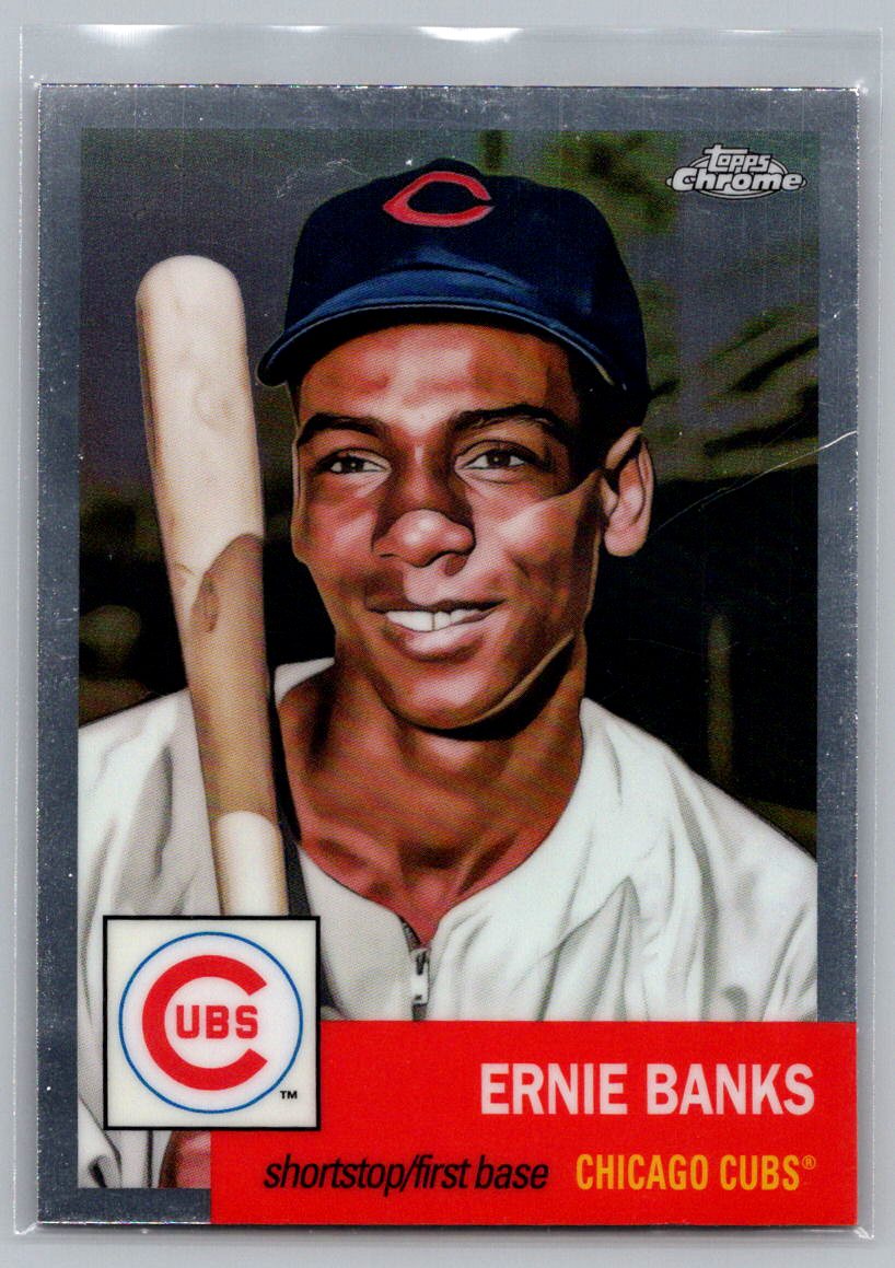 2022 Topps Chrome Platinum Anniversary #14 Ernie Banks