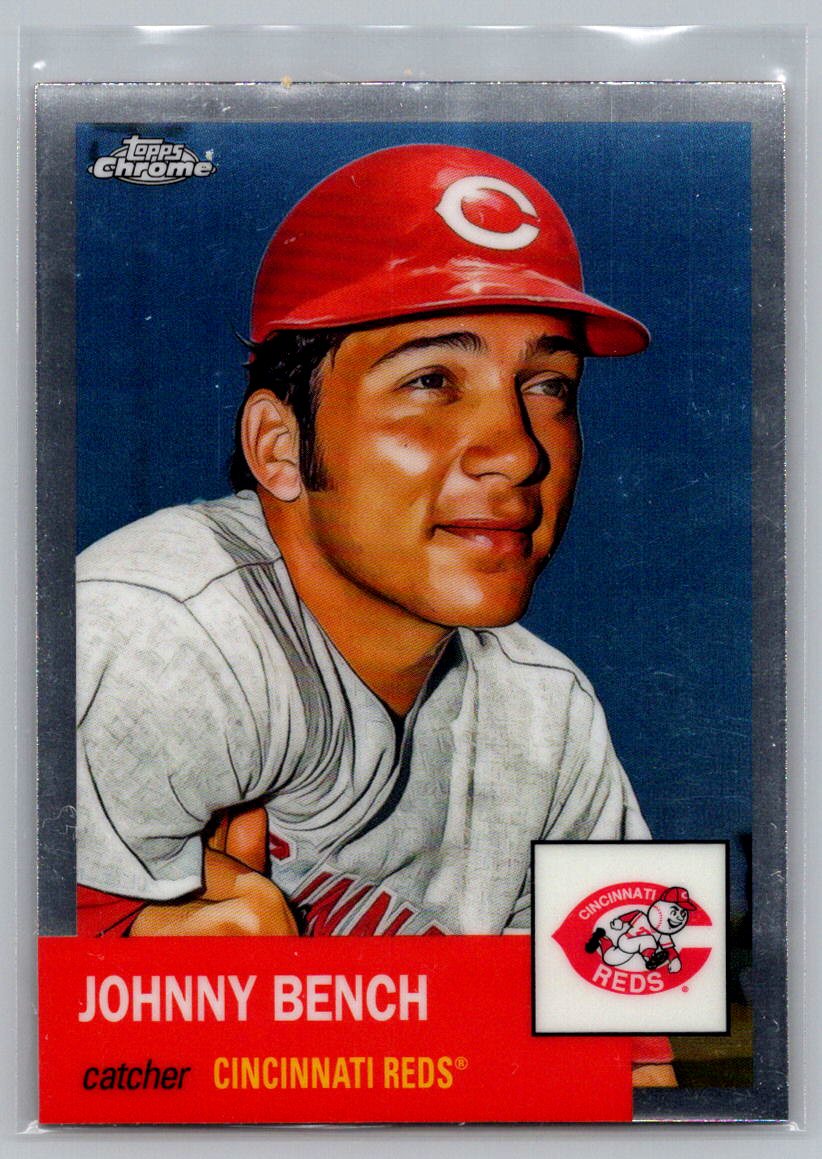 2022 Topps Chrome Platinum Anniversary #161 Johnny Bench