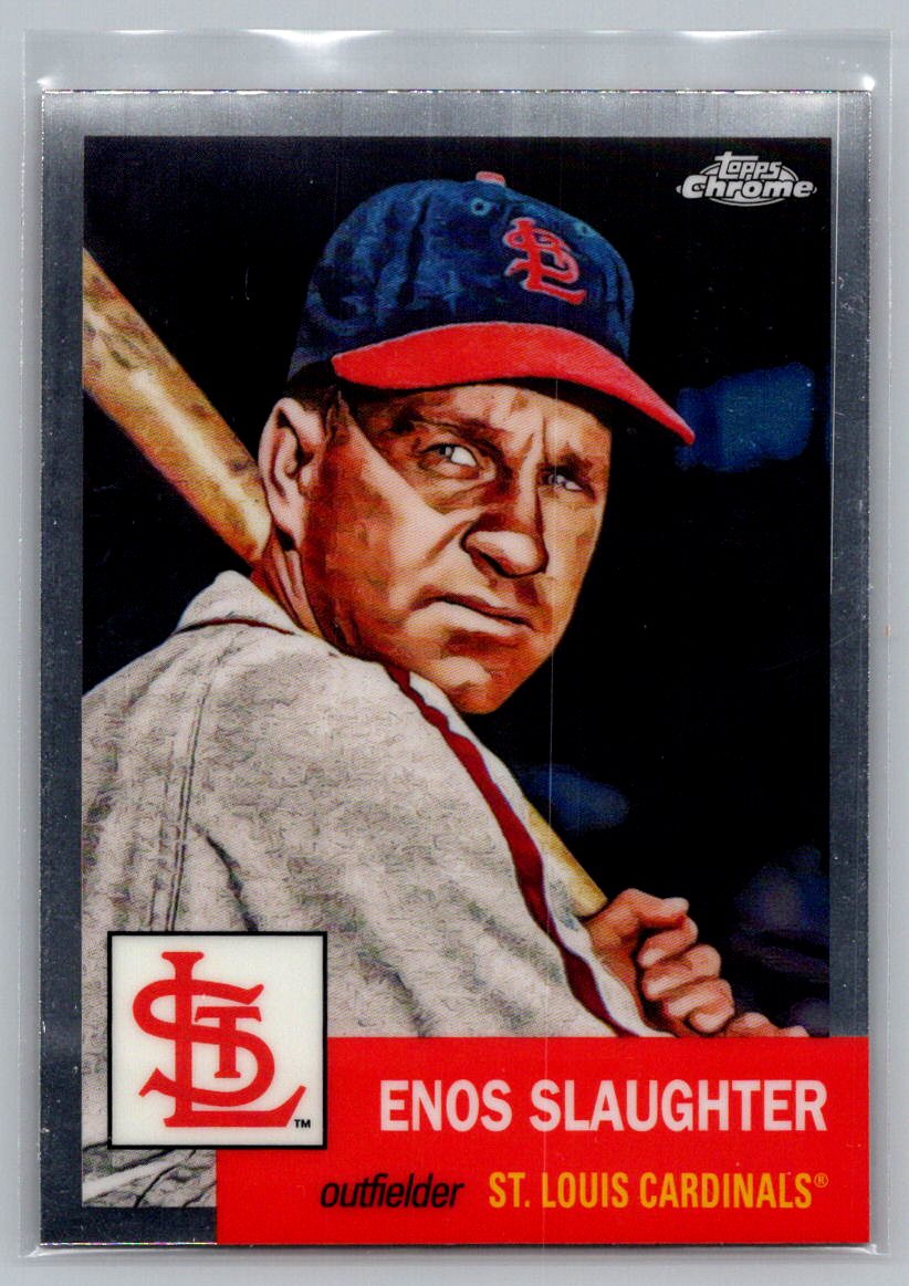 2022 Topps Chrome Platinum Anniversary #149 Enos Slaughter