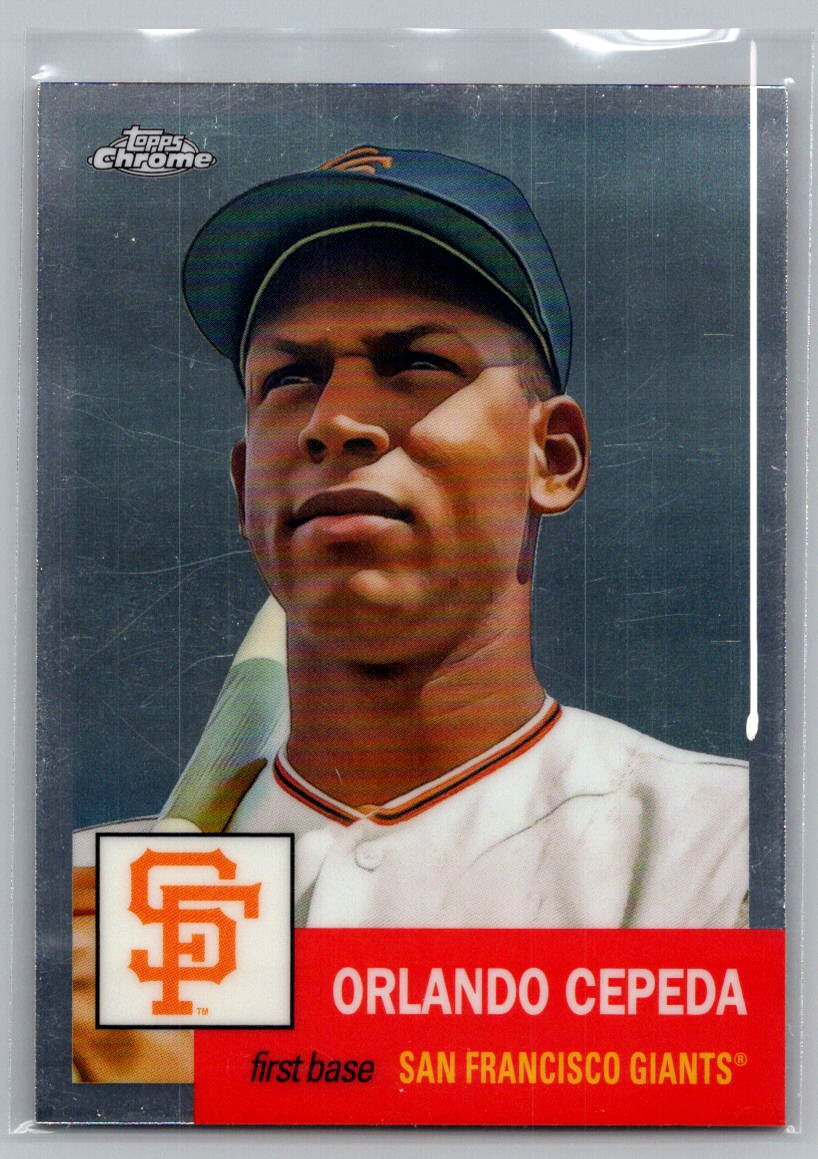 2022 Topps Chrome Platinum Anniversary #180 Orlando Cepeda