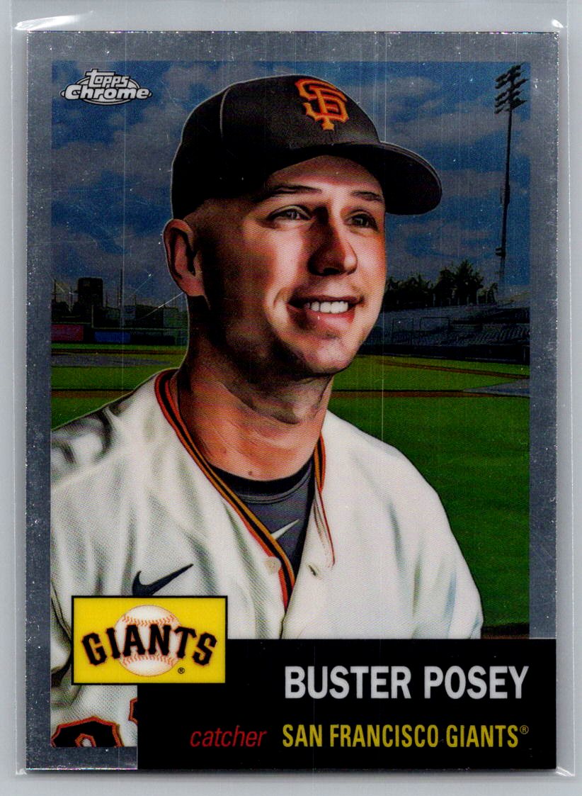 2022 Topps Chrome Platinum Anniversary #155 Buster Posey