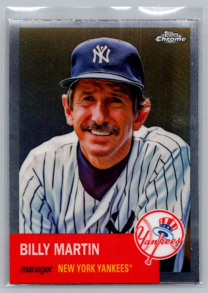 2022 Topps Chrome Platinum Anniversary #133 Billy Martin