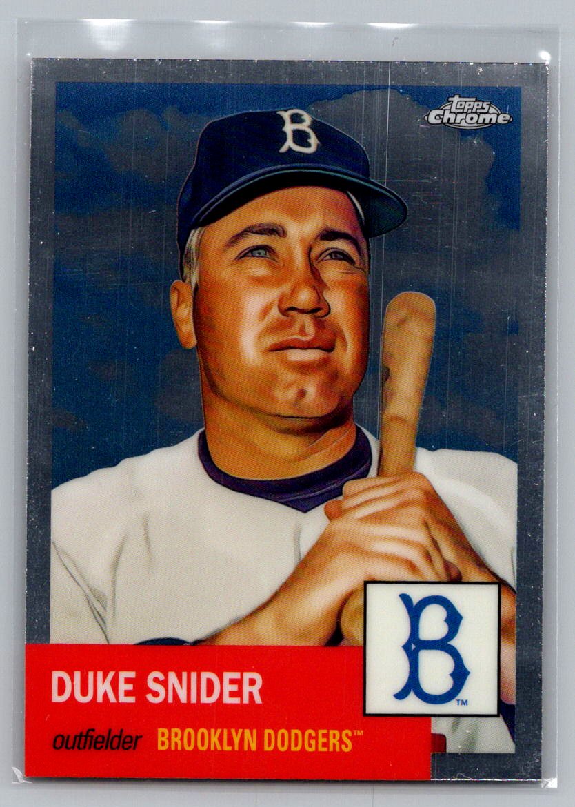 2022 Topps Chrome Platinum Anniversary #125 Duke Snider