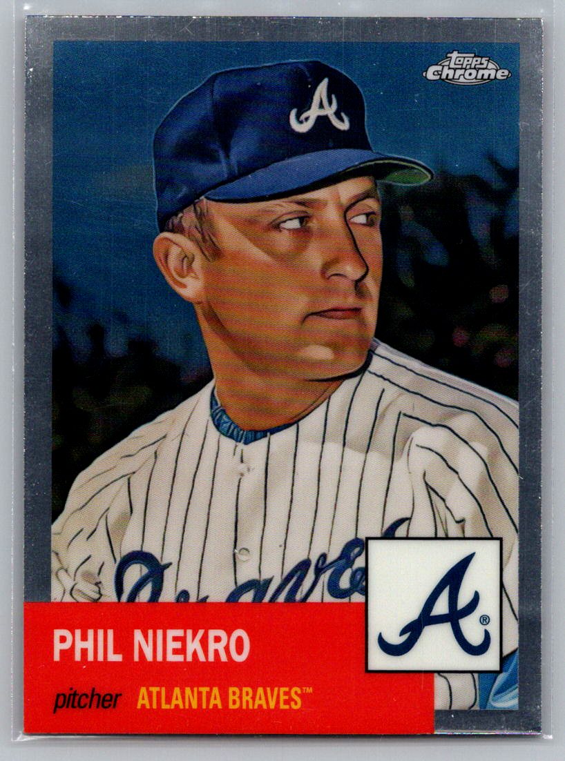 2022 Topps Chrome Platinum Anniversary #106 Phil Niekro