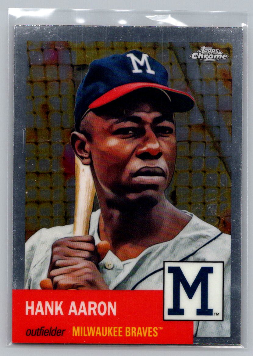 2022 Topps Chrome Platinum Anniversary #44 Hank Aaron