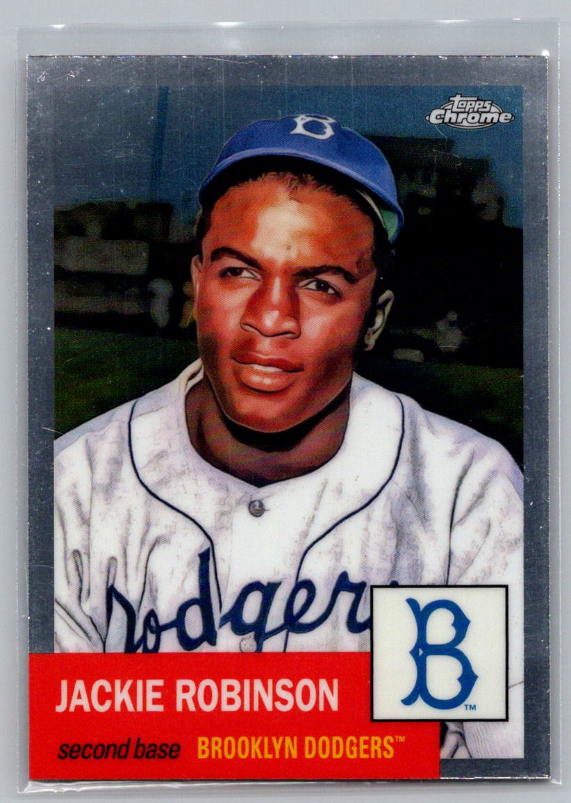 2022 Topps Chrome Platinum Anniversary #42 Jackie Robinson