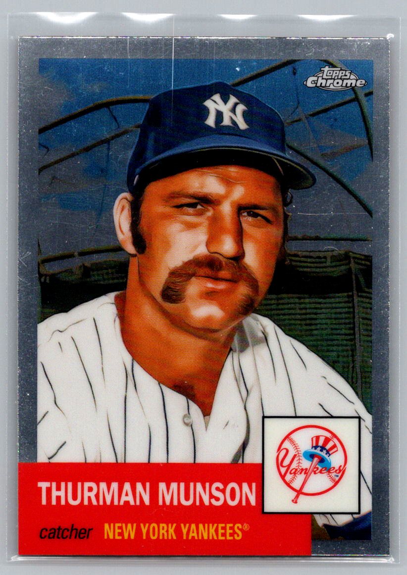 2022 Topps Chrome Platinum Anniversary #17 Thurman Munson