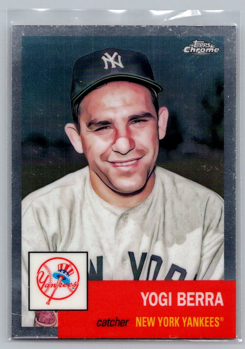 2022 Topps Chrome Platinum Anniversary #8 Yogi Berra