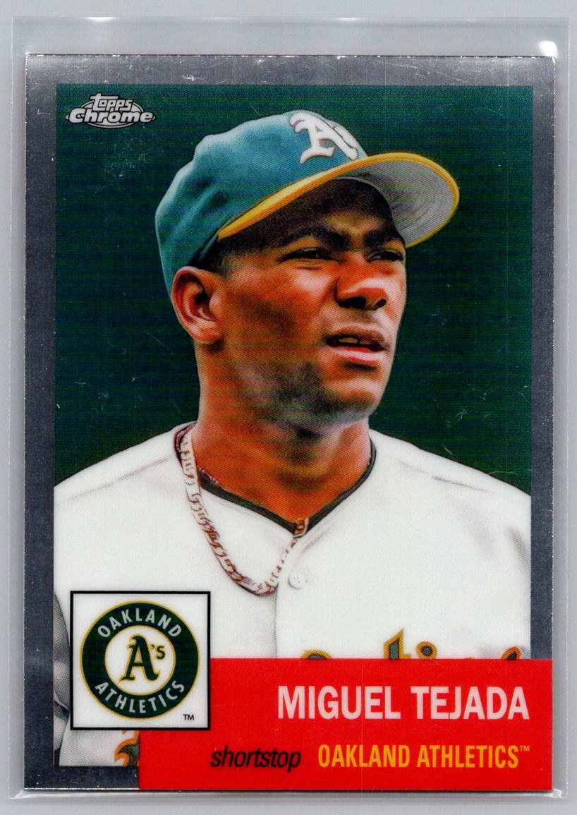 2022 Topps Chrome Platinum Anniversary #206 Miguel Tejada