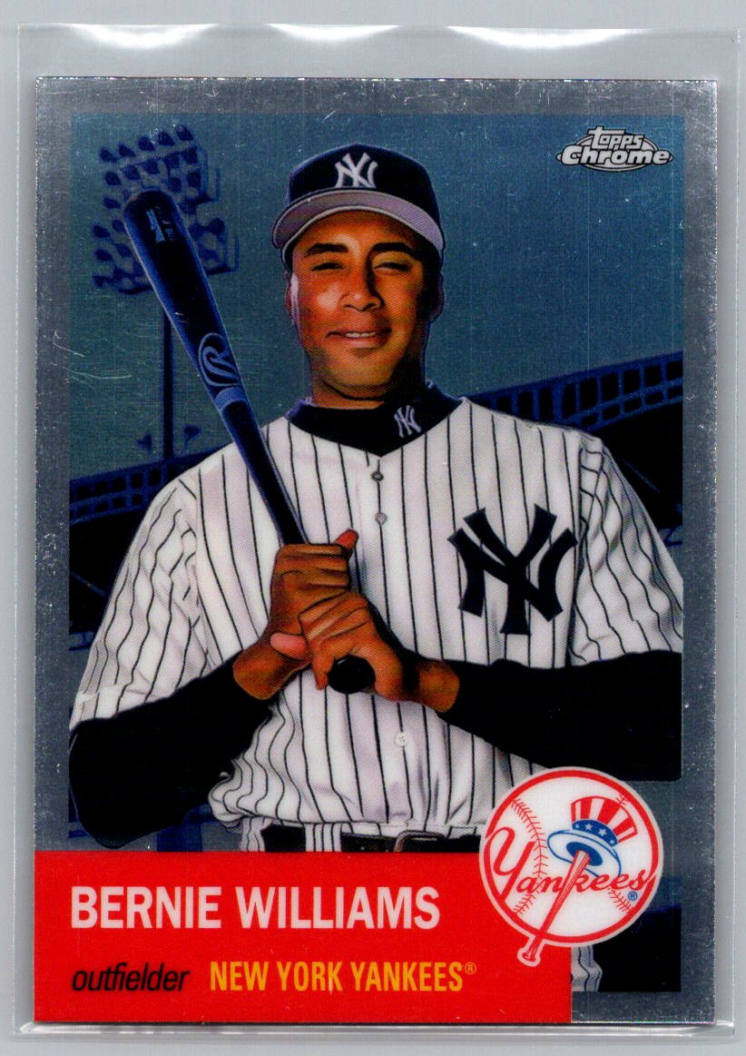 2022 Topps Chrome Platinum Anniversary #336 Bernie Williams