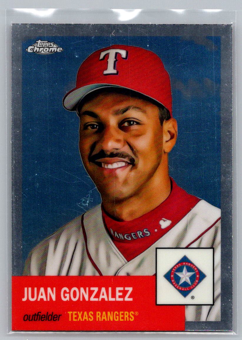2022 Topps Chrome Platinum Anniversary #386 Juan Gonzalez
