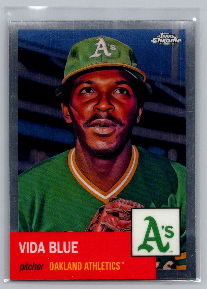 2022 Topps Chrome Platinum Anniversary #333 Vida Blue