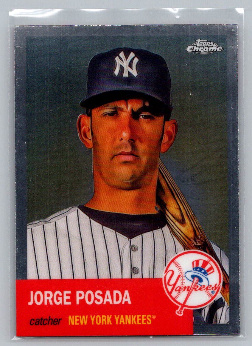 2022 Topps Chrome Platinum Anniversary #470 Jorge Posada