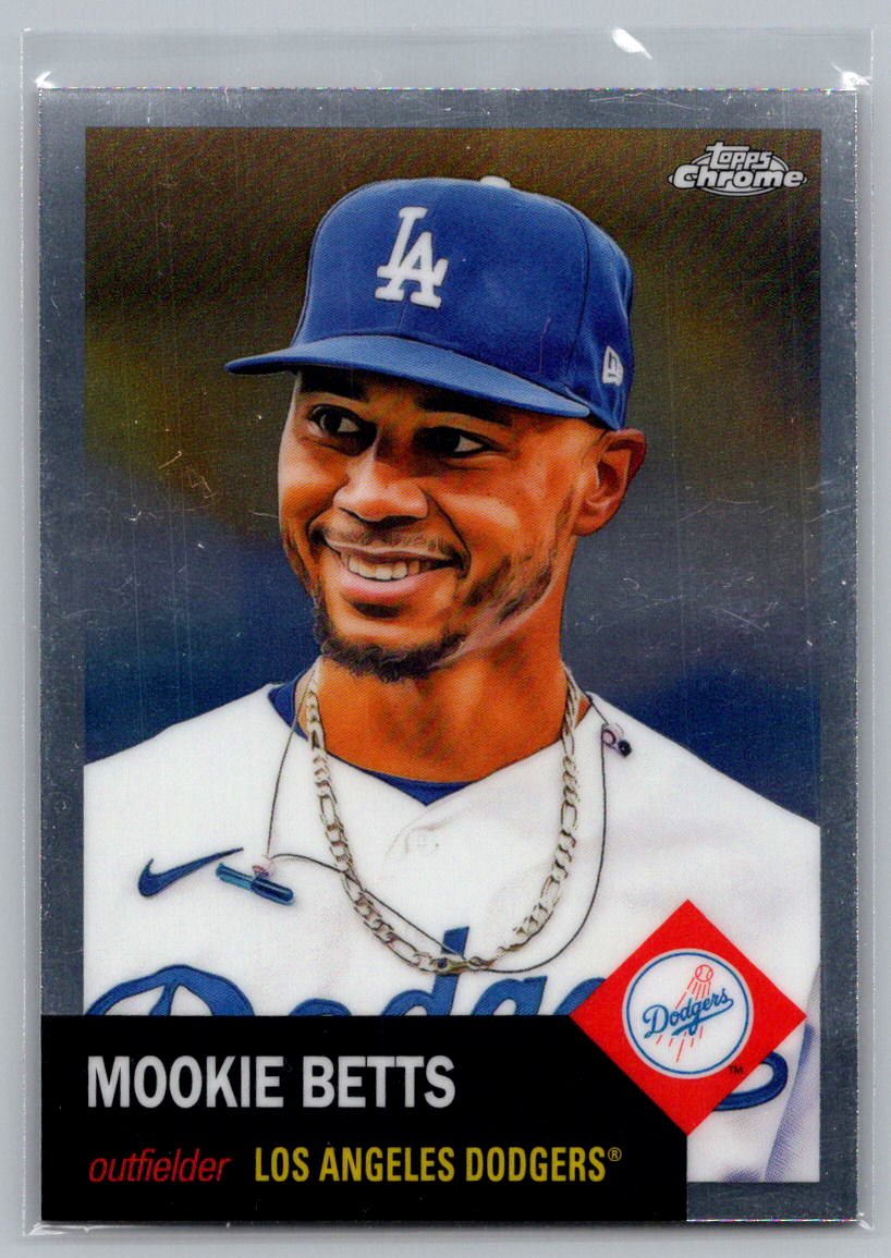 2022 Topps Chrome Platinum Anniversary #350 Mookie Betts