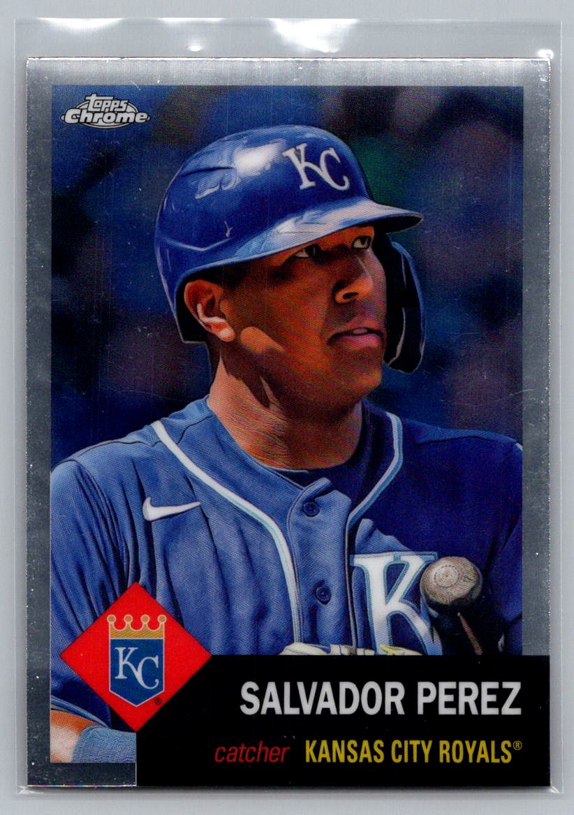 2022 Topps Chrome Platinum Anniversary #329 Salvador Perez