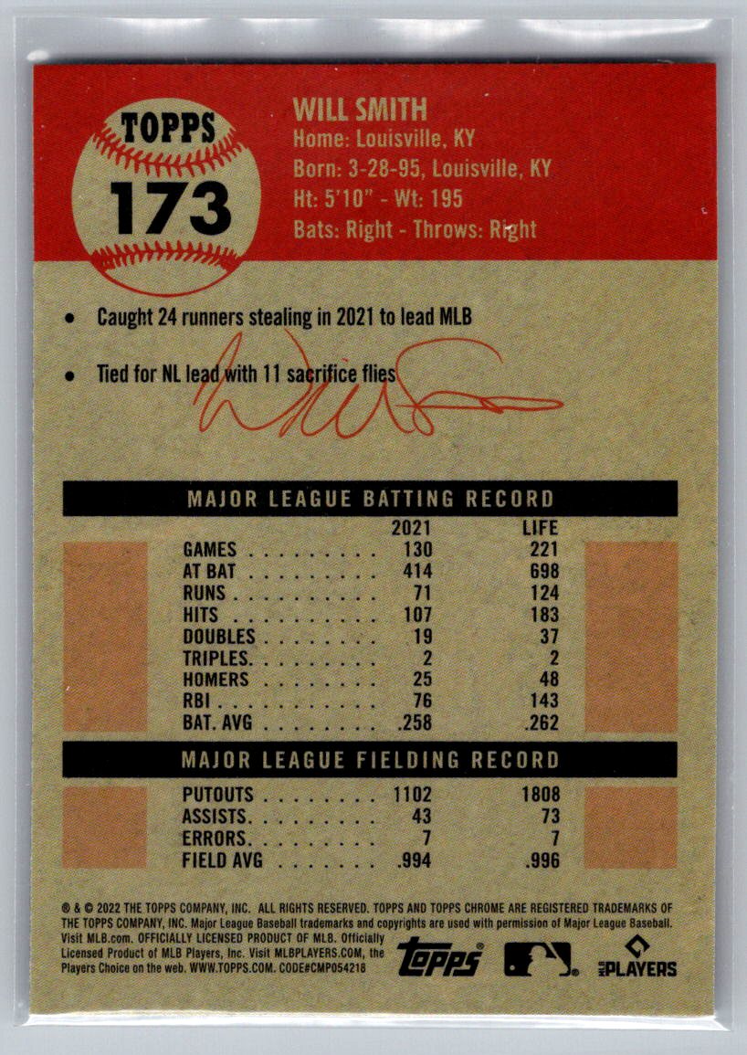 2022 Topps Chrome Platinum Anniversary #173 Will Smith