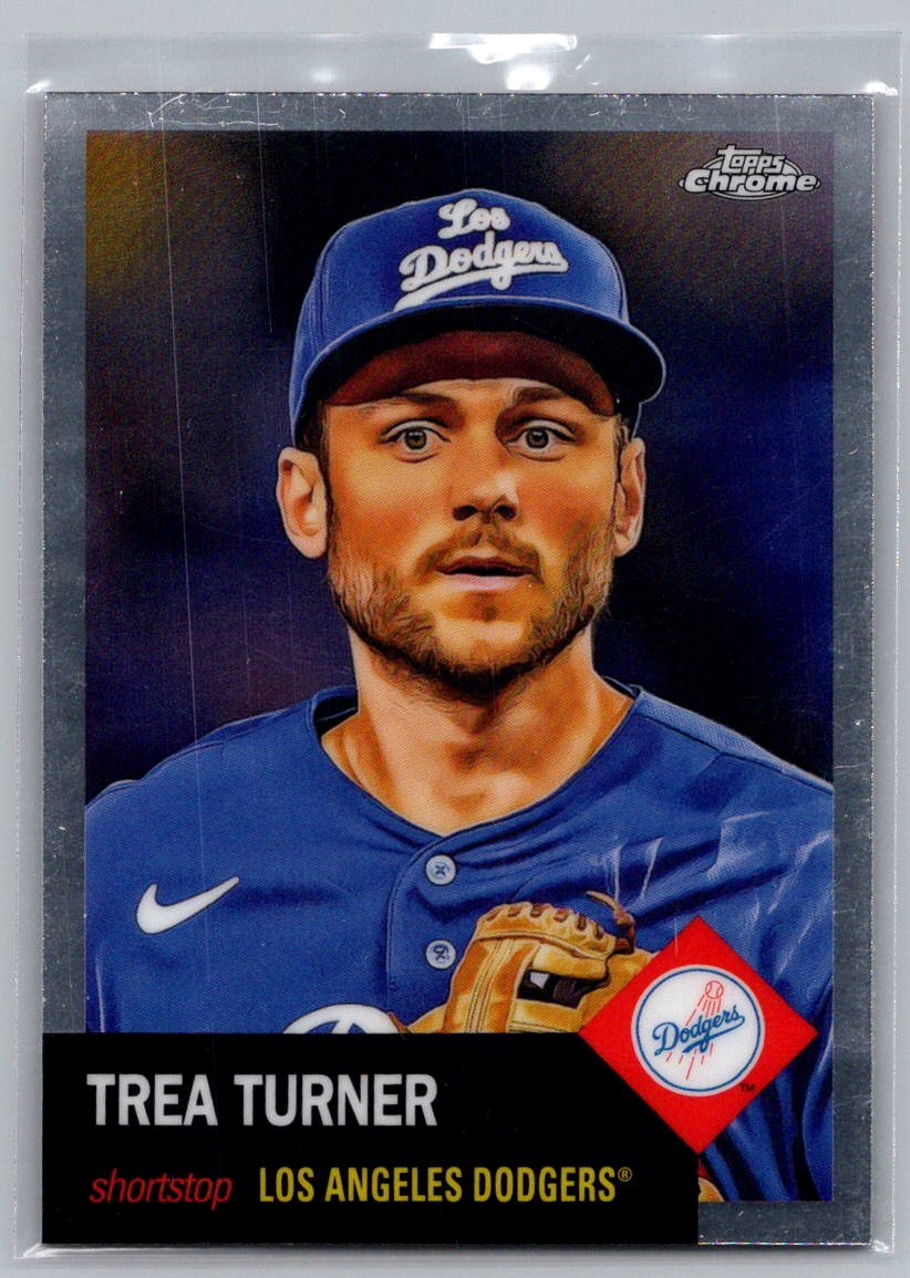 2022 Topps Chrome Platinum Anniversary #60 Trea Turner
