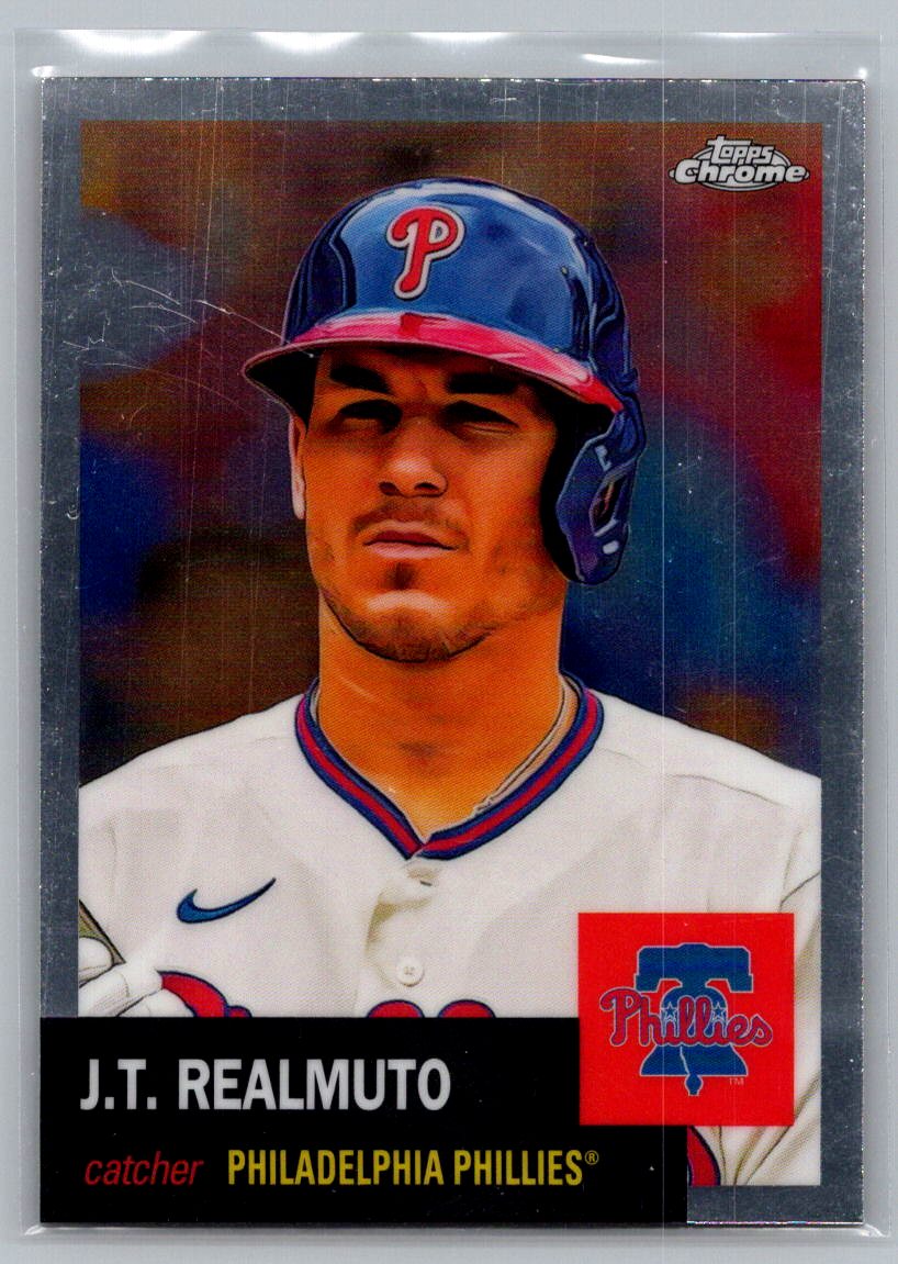 2022 Topps Chrome Platinum Anniversary #490 J.T. Realmuto