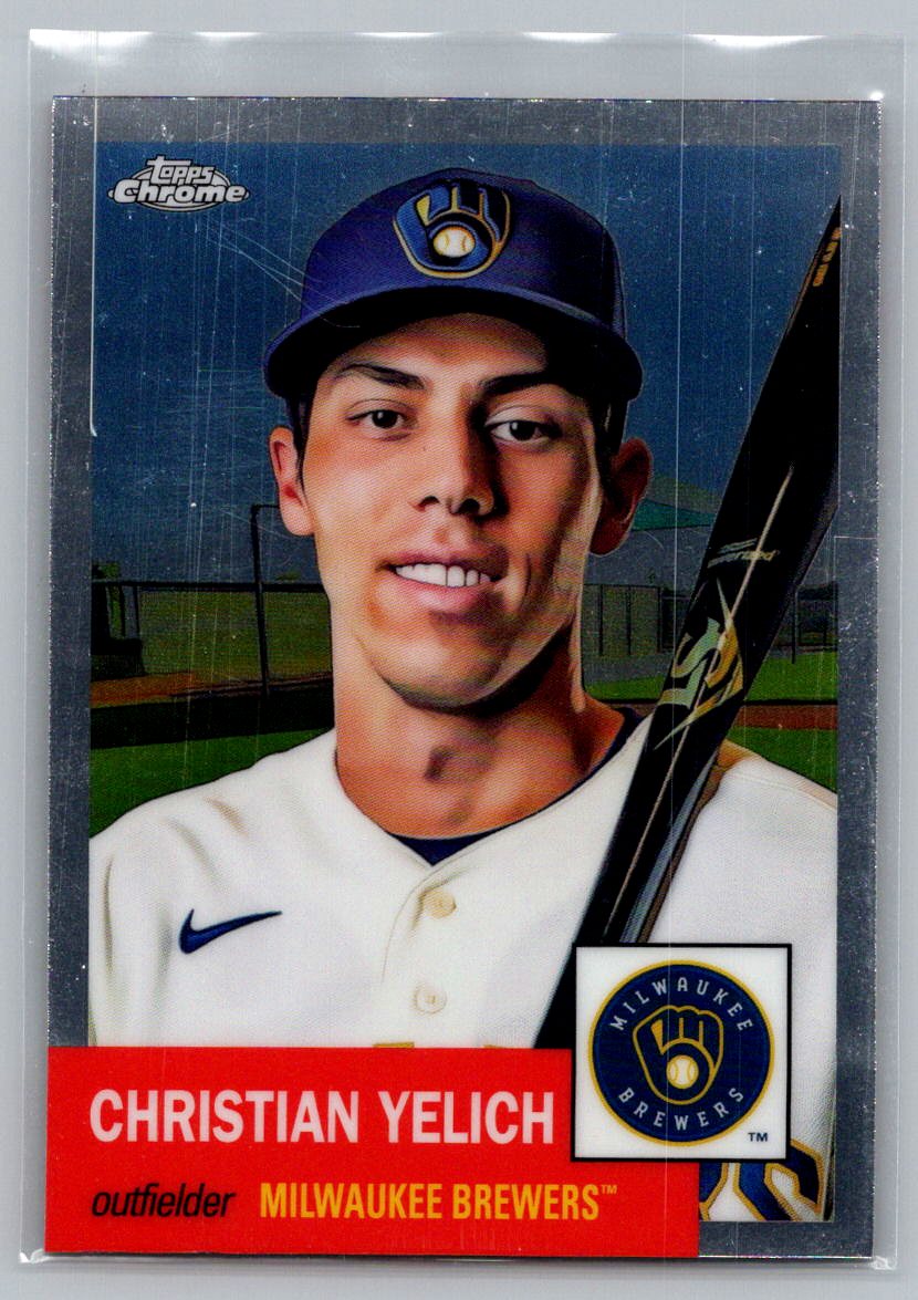2022 Topps Chrome Platinum Anniversary #489 Christian Yelich
