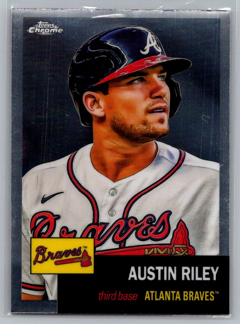2022 Topps Chrome Platinum Anniversary #446 Austin Riley