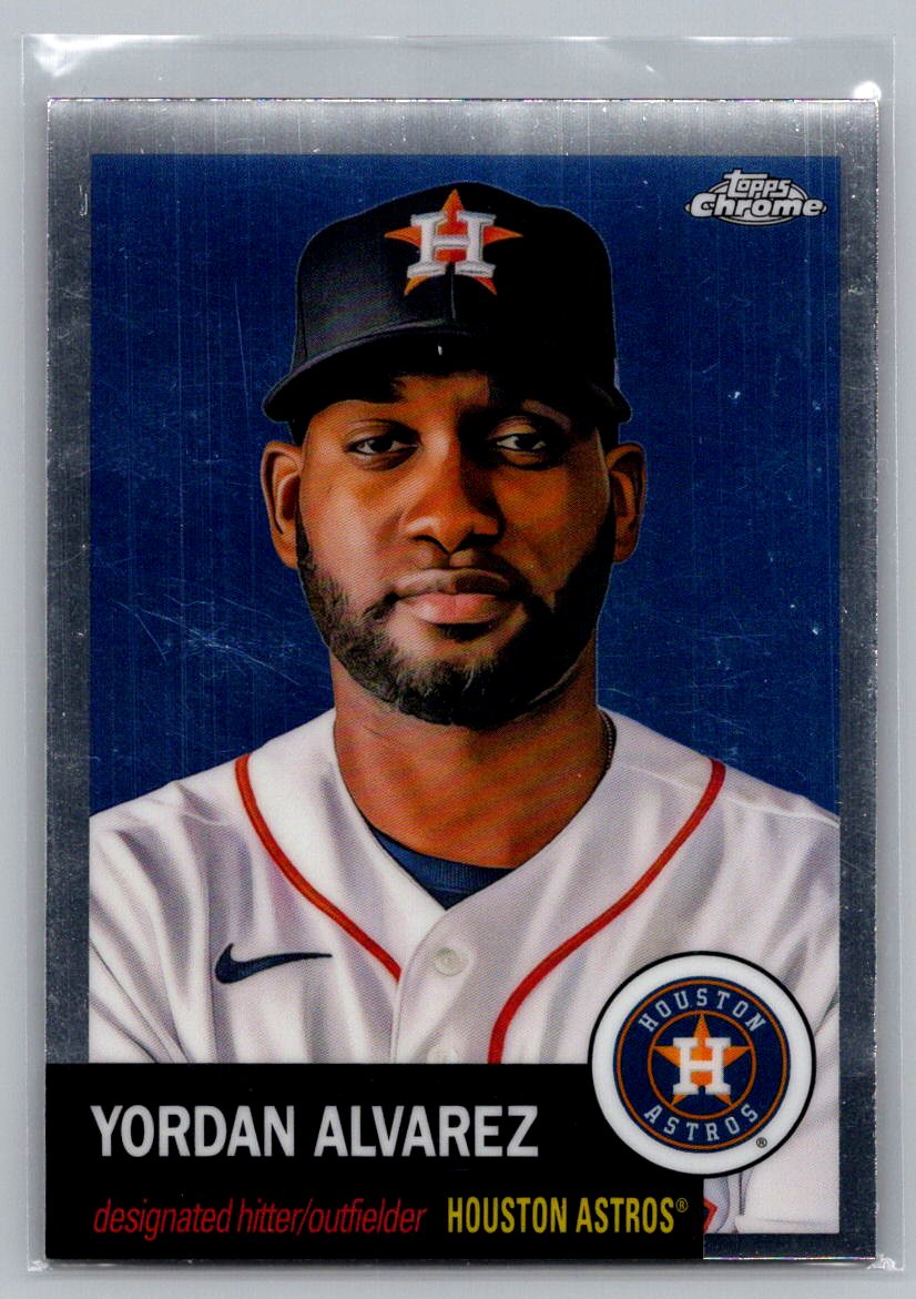 2022 Topps Chrome Platinum Anniversary #305 Yordan Alvarez