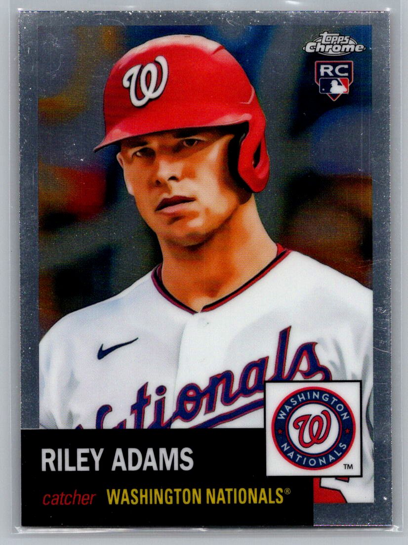 2022 Topps Chrome Platinum Anniversary #406 Riley Adams