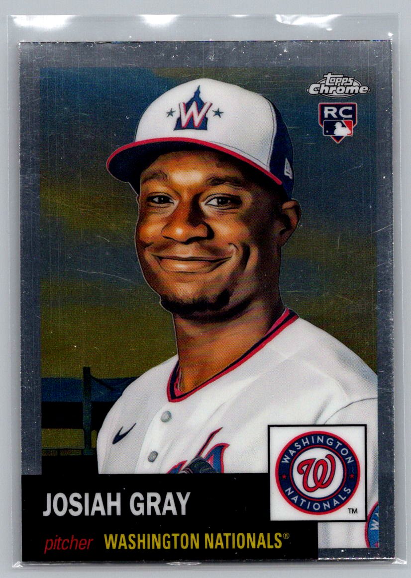 2022 Topps Chrome Platinum Anniversary #15 Josiah Gray