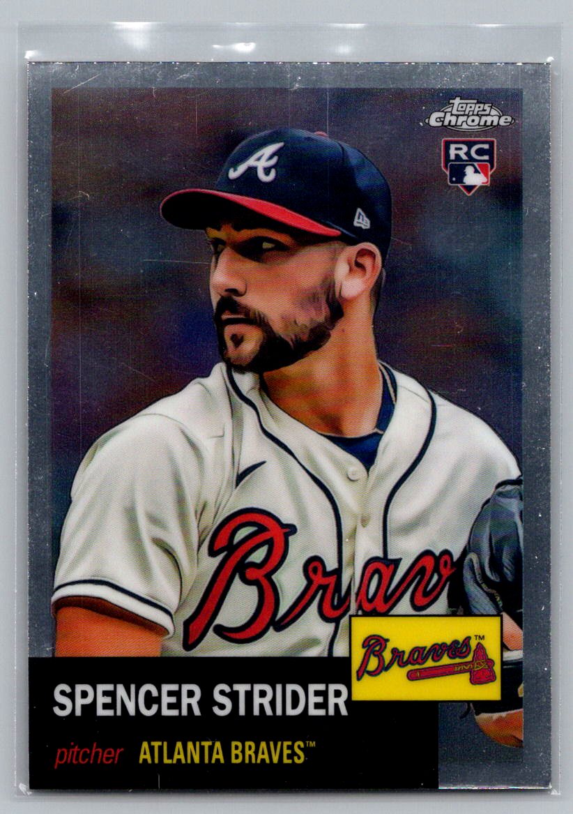2022 Topps Chrome Platinum Anniversary #186 Spencer Strider
