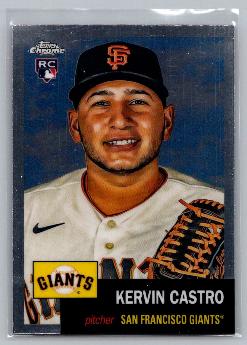 2022 Topps Chrome Platinum Anniversary #477 Kervin Castro