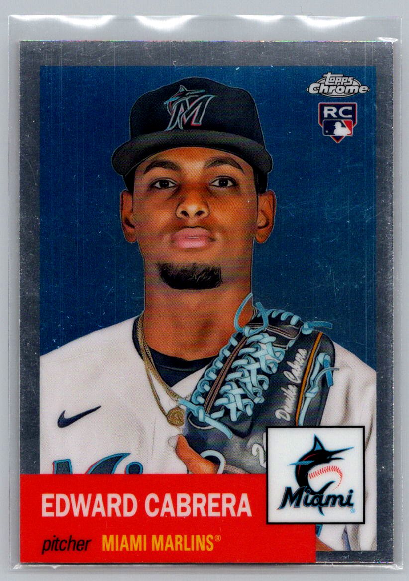 2022 Topps Chrome Platinum Anniversary #345 Edward Cabrera