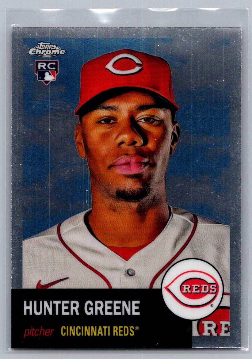 2022 Topps Chrome Platinum Anniversary #77 Hunter Greene