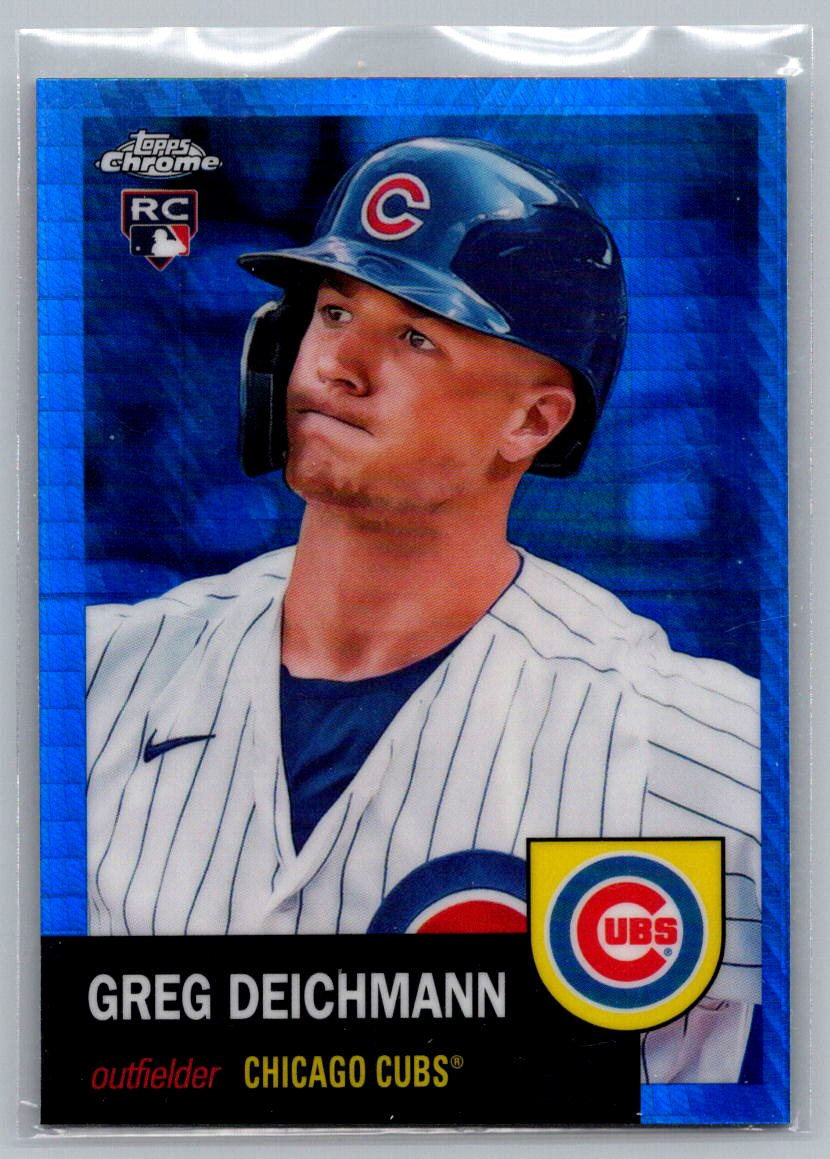 2022 Topps Chrome Platinum Anniversary #112 Greg Deichmann Blue Prism Refractor