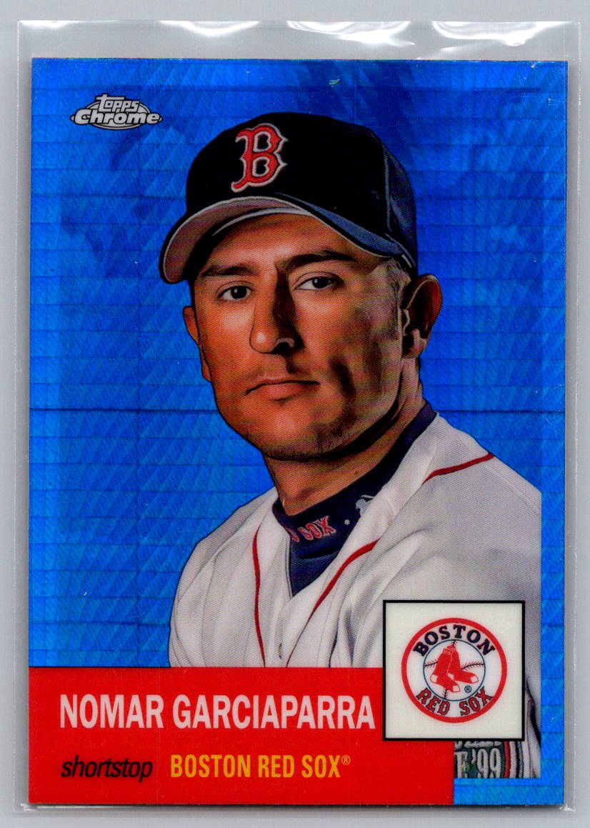 2022 Topps Chrome Platinum Anniversary #451 Nomar Garciaparra Blue Prism