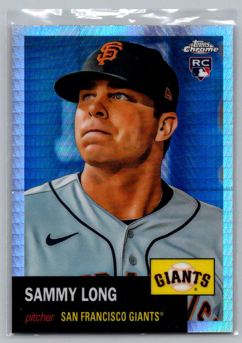 2022 Topps Chrome Platinum Anniversary #486 Sammy Long Prism Refractor
