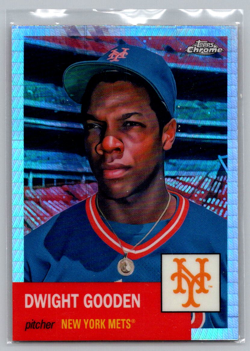 2022 Topps Chrome Platinum Anniversary #10 Dwight Gooden Prism Refractor